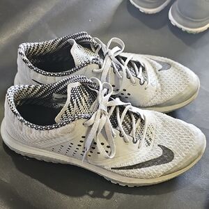 Nike Gray and Black Athletic Shoes